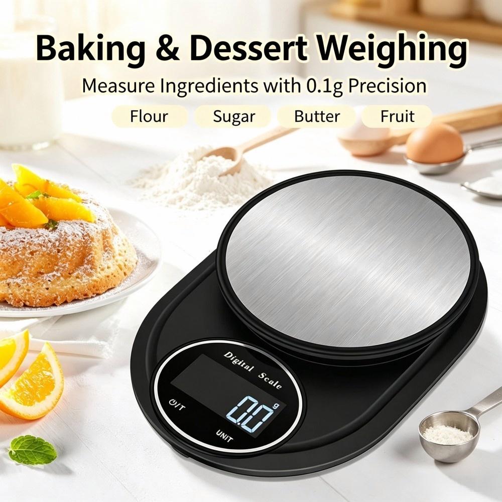 Electronics & Gadgets Starting With T - ميزان مطبخ رقمي محمول صغير بسعة