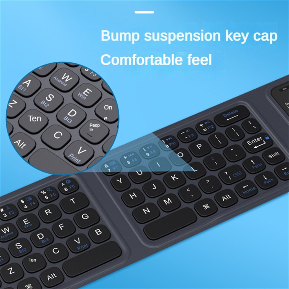 لوحة مفاتيح BK19 صغيرة متوافقة - مراجعة Wireless Keyboard Mini وسعره