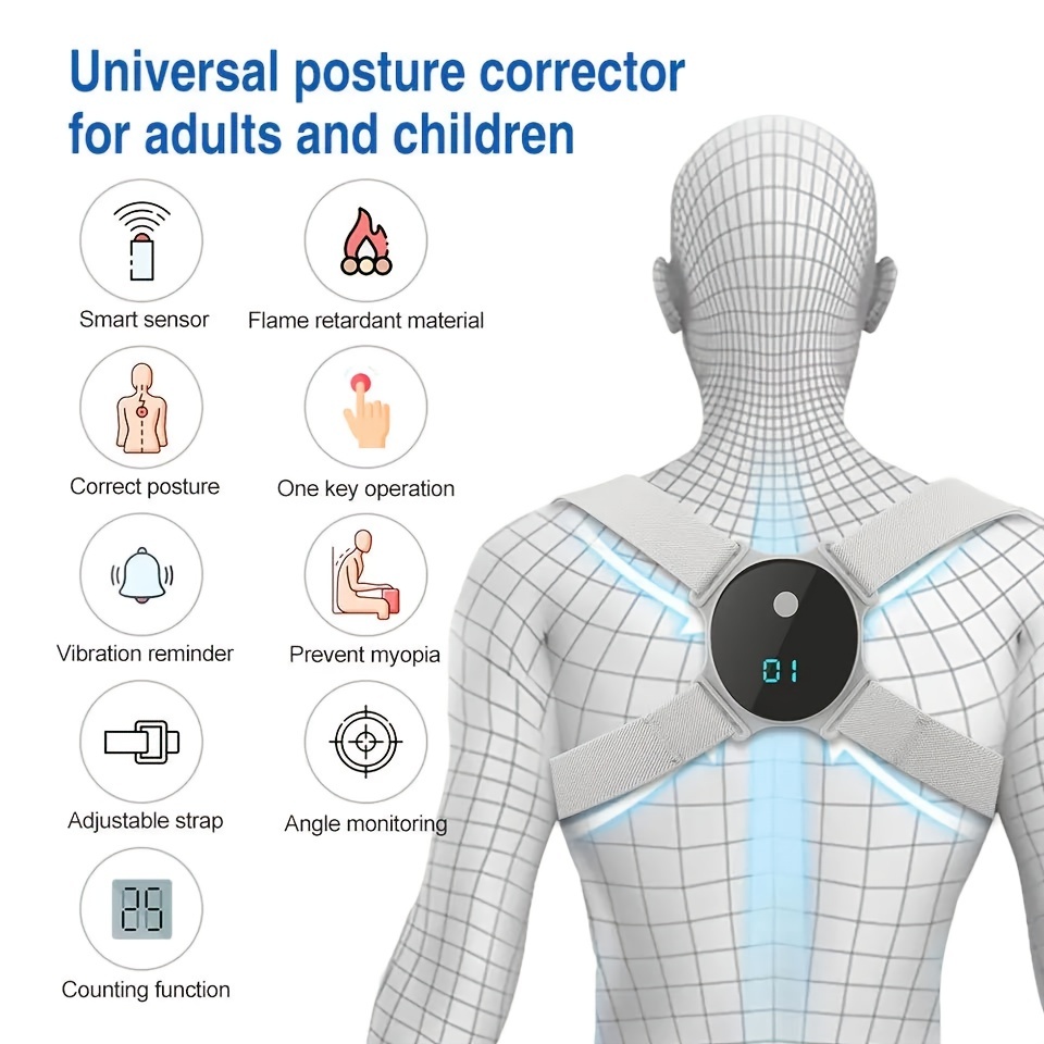 الذكية الكهربائية مصحح الوضعية - مراجعة Smart Posture Sensor وسعره
