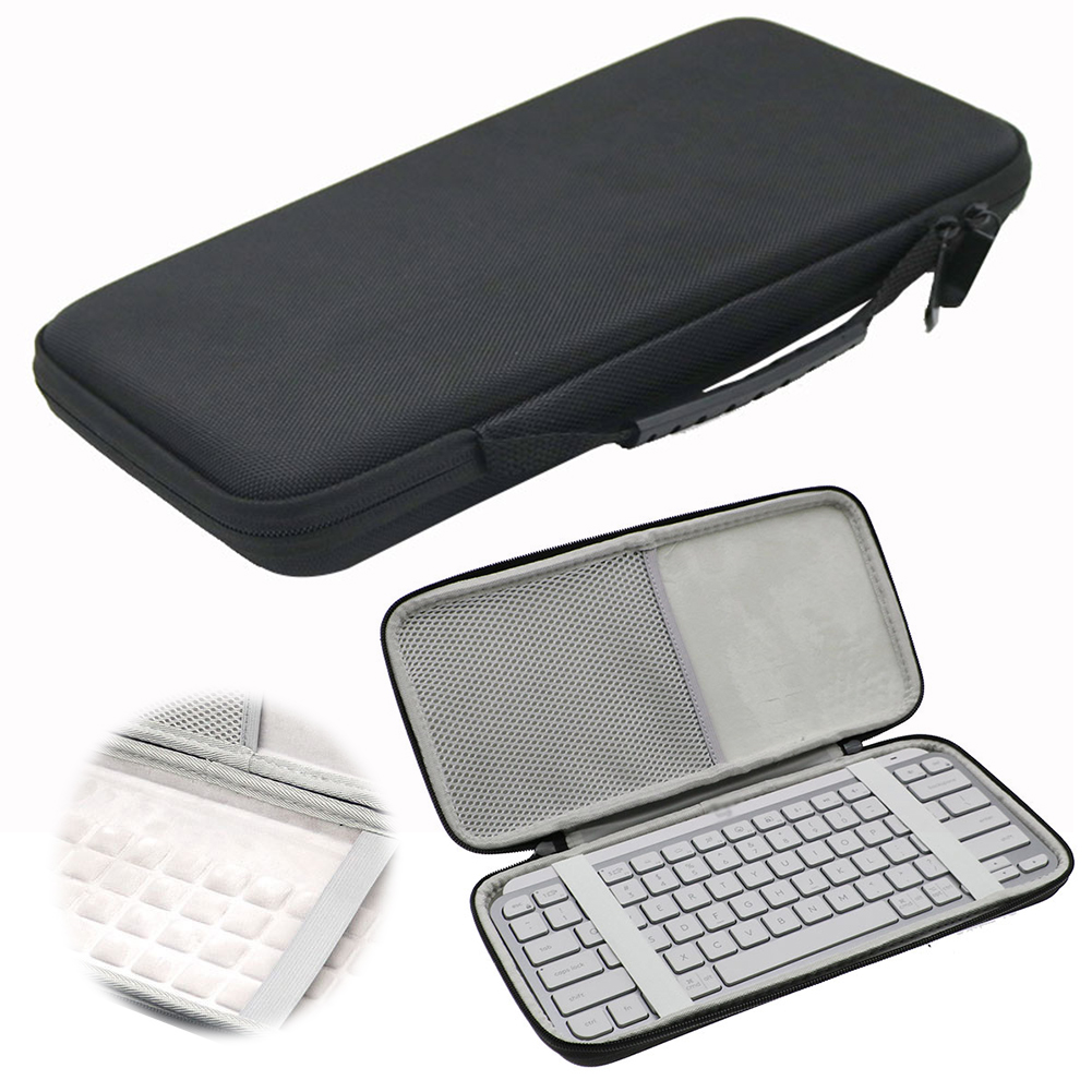 حقيبة تخزين واقية لمفاتيح Logi - مراجعة Wireless Keyboard Mini وسعره